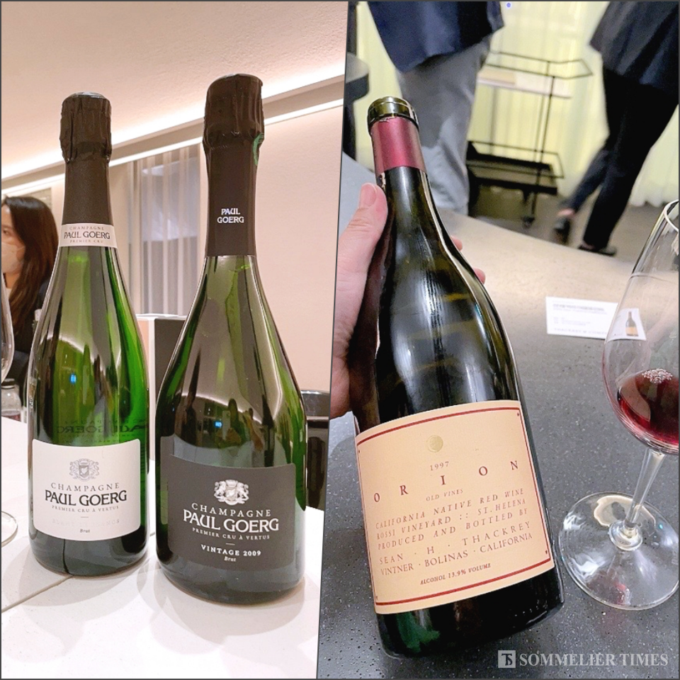 샴페인 폴 고그(좌)와 션 태커리의 오리온 1997