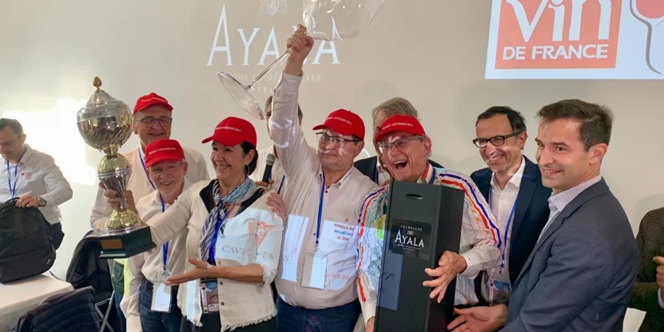 2022 월드 와인 테이스팅 챔피언십에서 우승을 차지한 룩셈부르크 대표팀 (사진=La Revue du Vin de France)