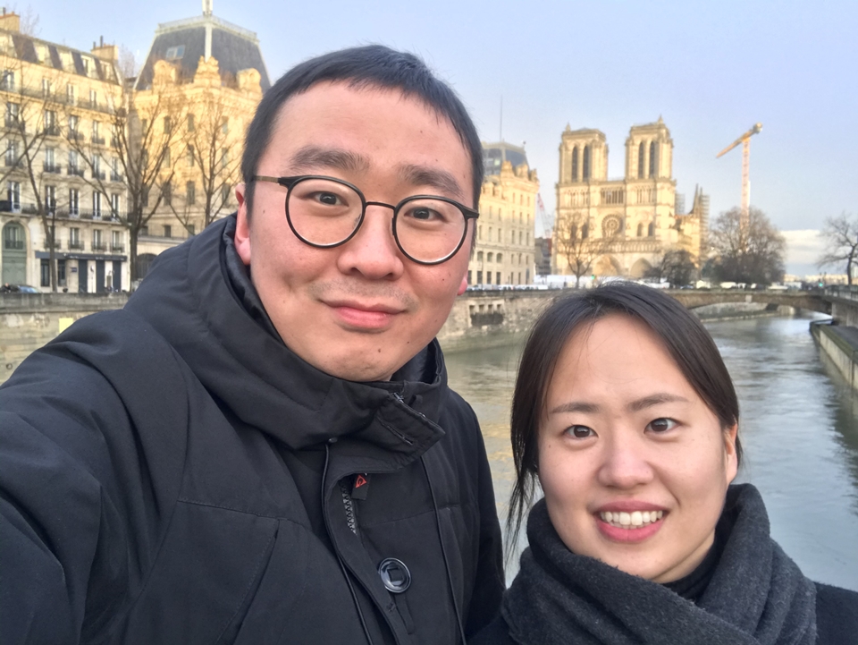 유튜브채널 '프랑스와요'의 김규학&김혜정 부부