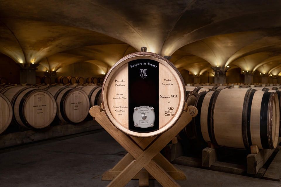 81만 유로라는 기록적인 가격에 낙찰된  자선 배럴 ‘Pièce des Présidents’ (사진=Sotheby's)