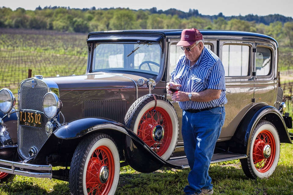 러시안 리버 밸리 와인 업계의 전설, 조 로키올리 주니어(Joe Rochioli Jr.) (사진=Rochioli Vineyards & Winery)