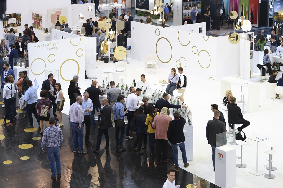 ProWein 2022, 145개국 38,000명 무역방문객 들러, 한국 방문객 41% 증가 (사진=라인메쎄)