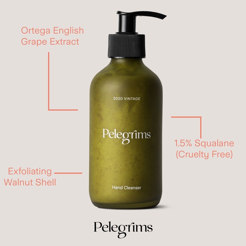 포도 부산물을 활용한 스킨케어 제품을 출시하고 있는 '펠레그림스' (사진=Pelegrims)