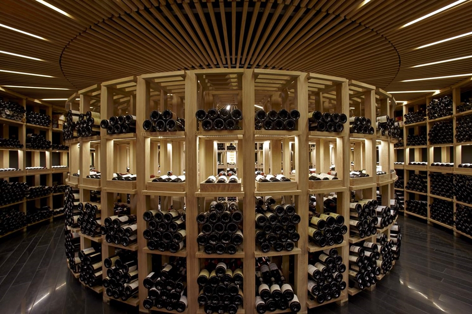 아트리오의 와인 셀라 (사진=Atrio Restaurante Hotel)