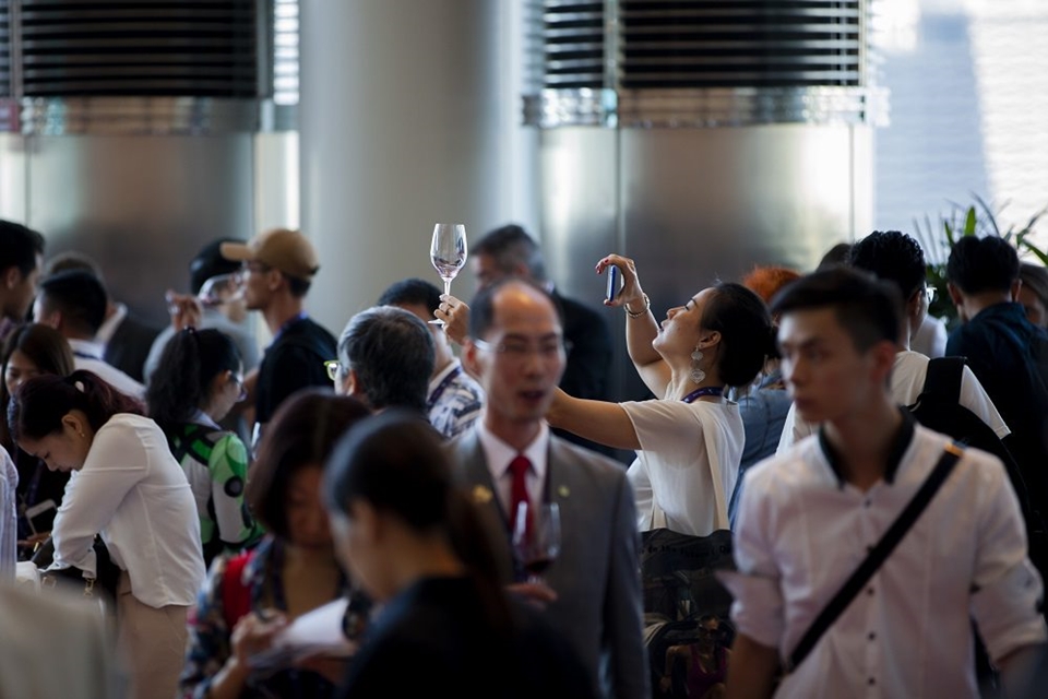 비넥스포 아시아가 싱가포르에서 개최된다. 사진은 지난 비넥스포 홍콩 박람회 모습 (사진=비넥스포 아시아)