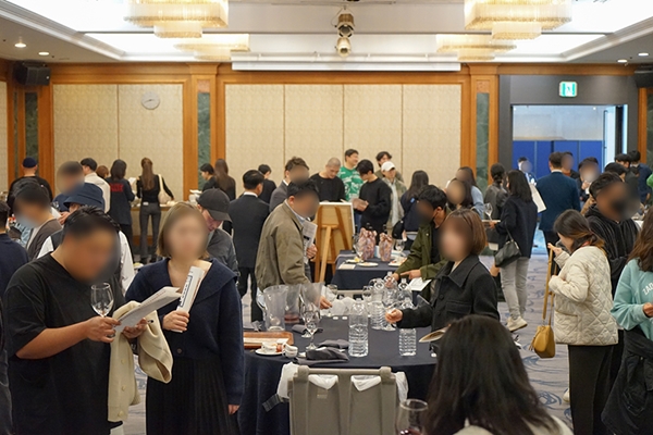 아트인더글라스 테이스팅 제주 현장 (사진=와이넬)