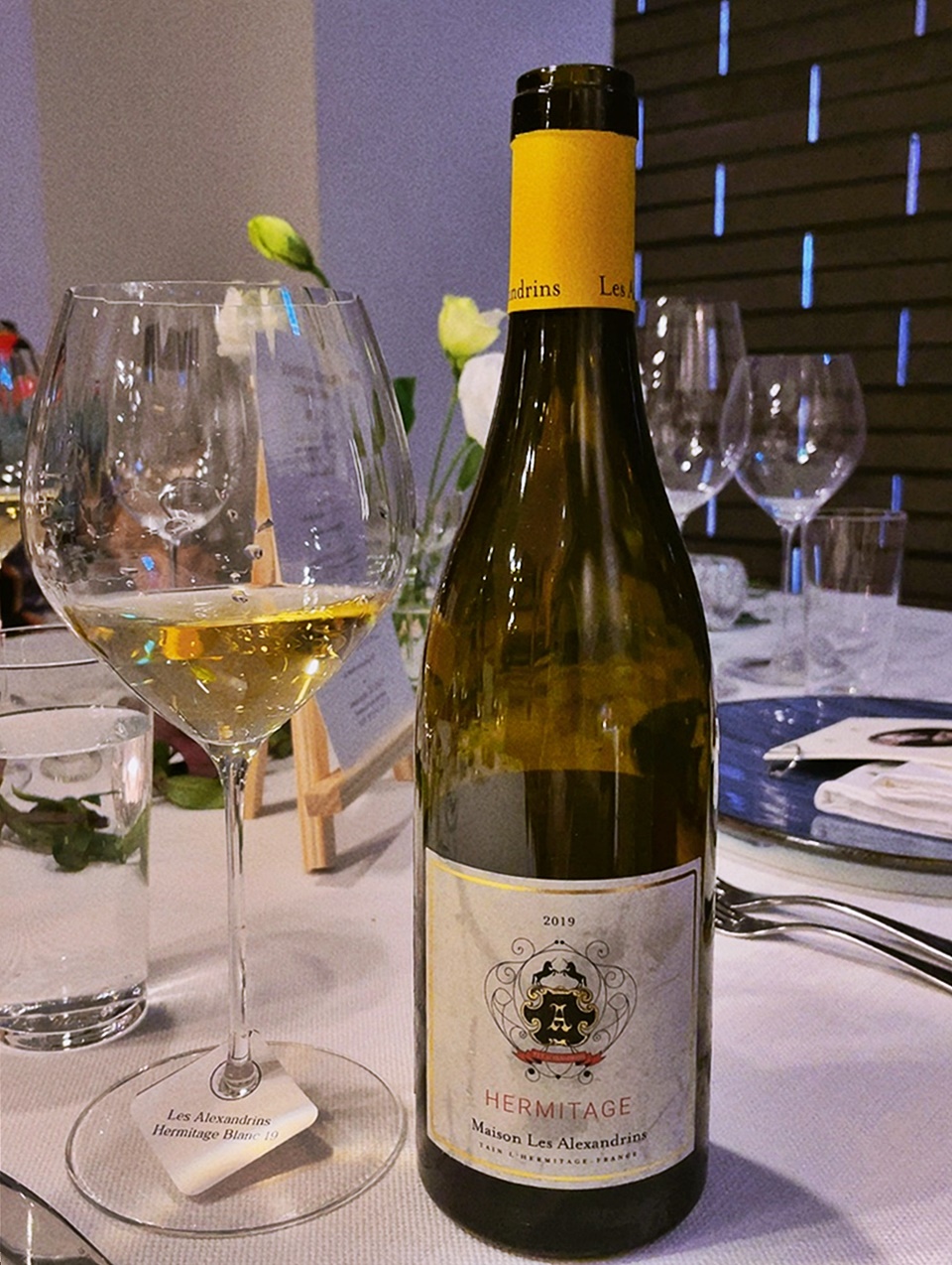 Domaine Les Alexandrins Hermitage Blanc 2019, 14%