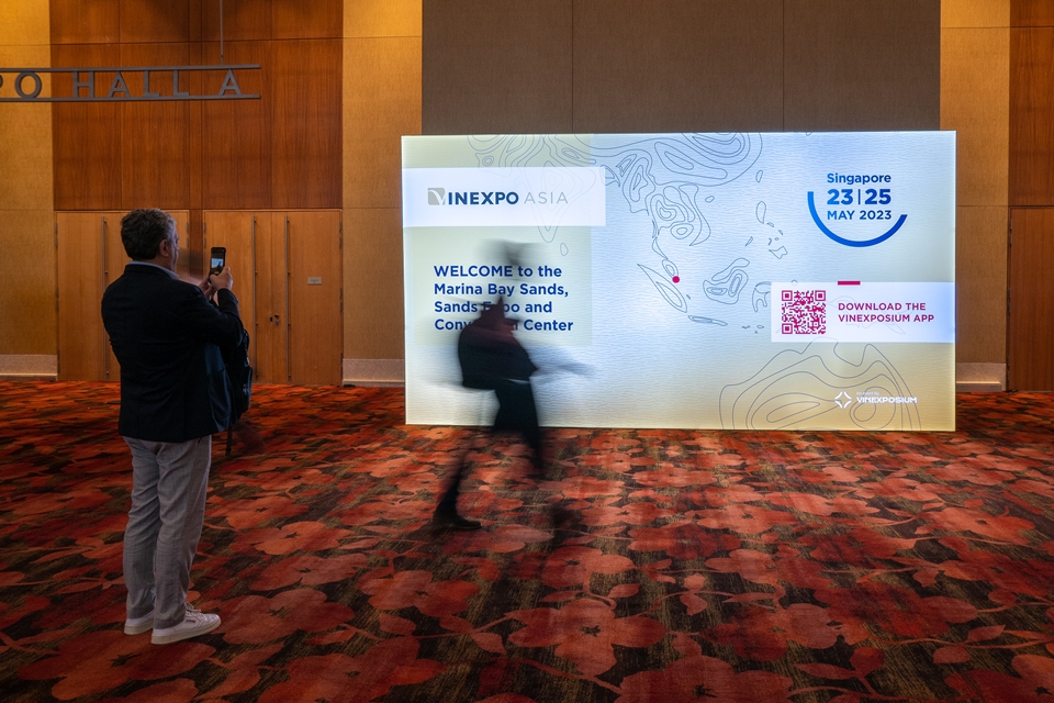 아시아 최대 주류 분야 BtoB 행사인 '비넥스포 아시아 2023'이 개막했다. (사진=Odeum)