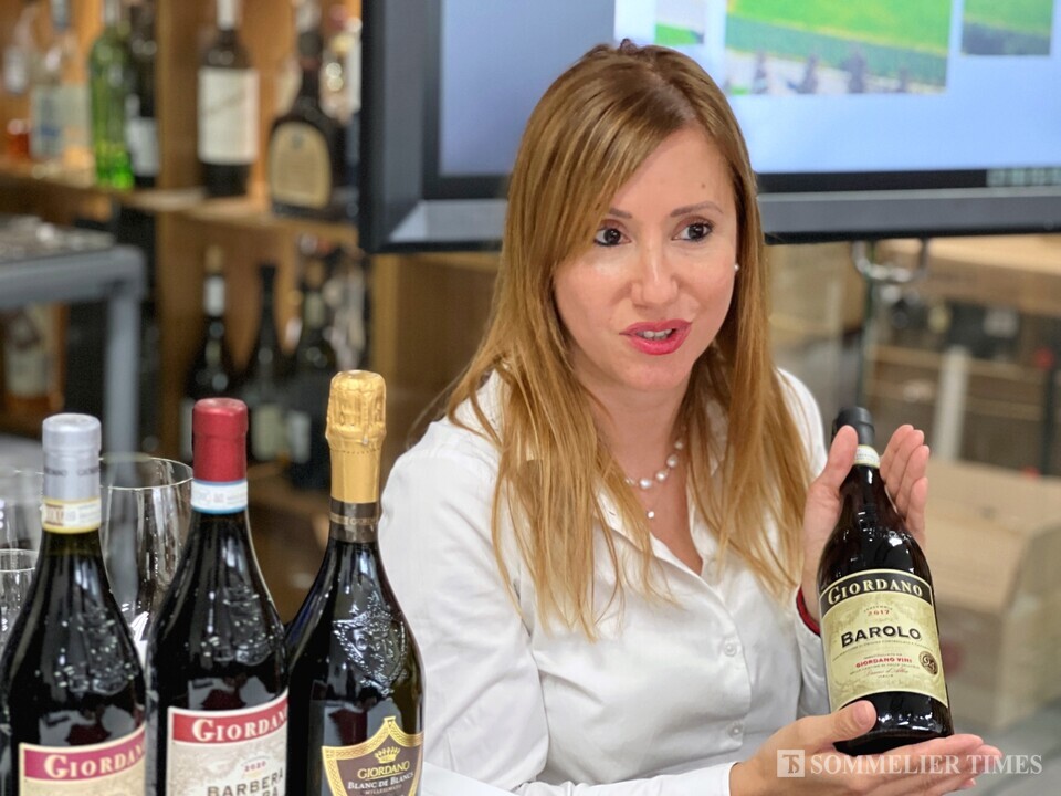 이탈리안 와인 브랜드의 수출 책임자 '버베나 비아시오르(Verbena Biasior)'