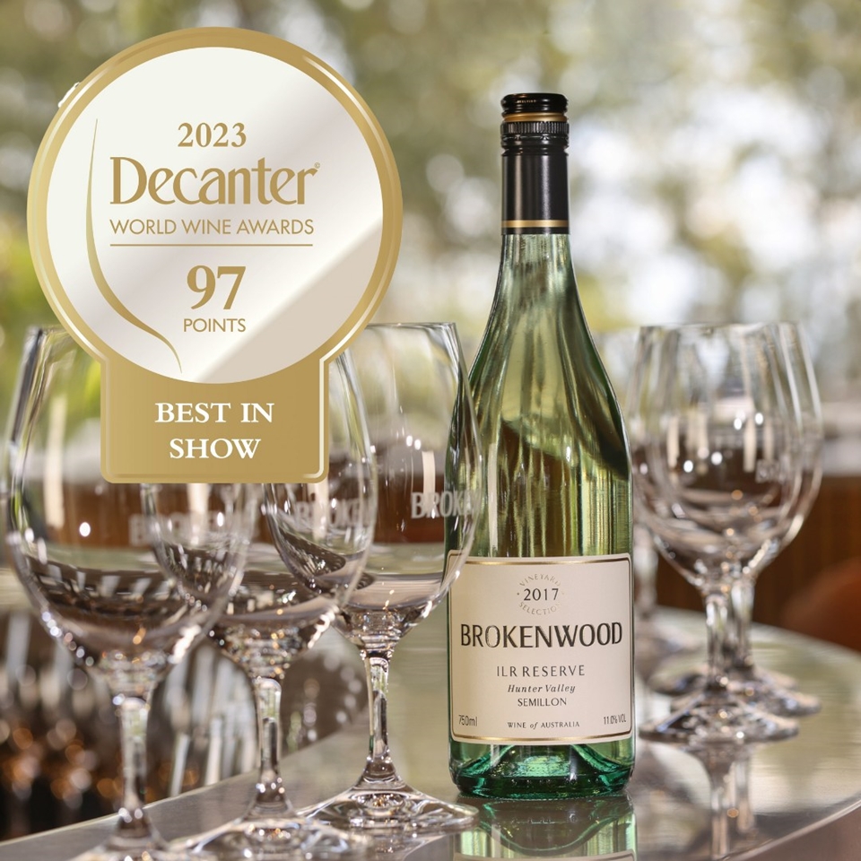 DWWA 2023에서 베스트 인 쇼 부문에 선정된 'Brokenwood Wines, ILR Reserve Semillon, Hunter Valley, New South Wales 2017' (사진=Brokenwood Wines)