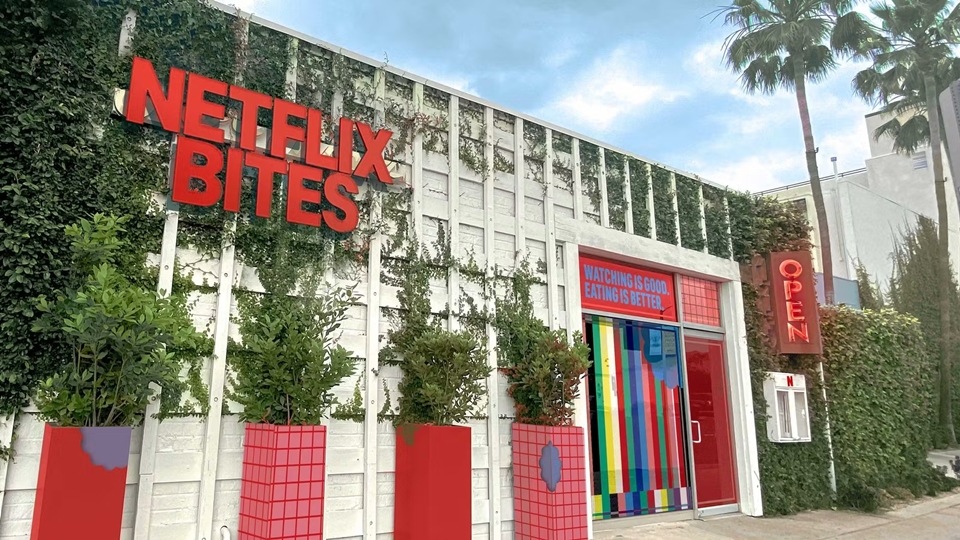 오는 6월 30일 LA에서 오픈할 예정인 팝업 레스토랑 '넷플릭스 비츠(Netflix Bites)' (사진=Netflix)
