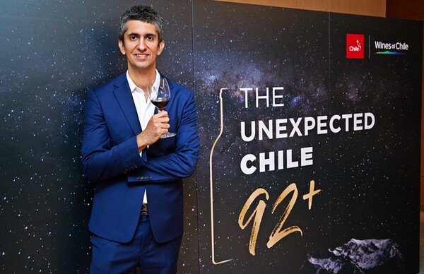 칠레 와인 협회(Wine of Chile)의 아시아 디렉터 페르난도 디아즈(Fernando Diaz)