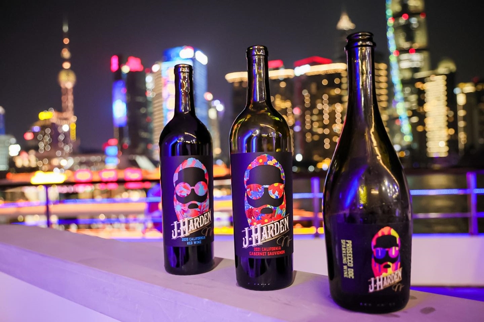 하든은 8월 투어를 통해 중국 상하이를 방문하여 자신의 와인을 홍보했다. (사진=J-Harden Wines)