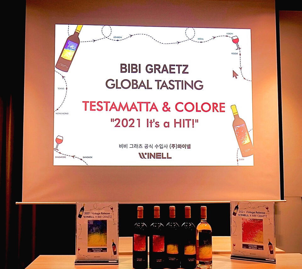 Bibi Graetz Global Tasting Testamatta & Colore "2021 It's a Hit!"