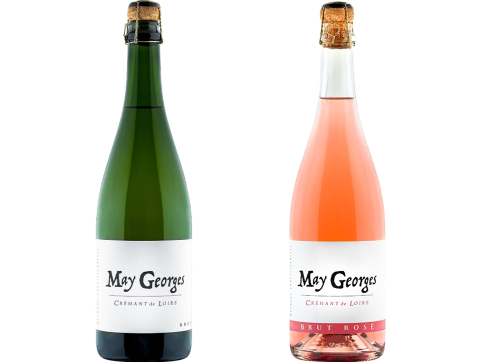 (왼쪽부터) May Georges Crémant de Loire Blanc & Rosé (사진=Drink the Rent)
