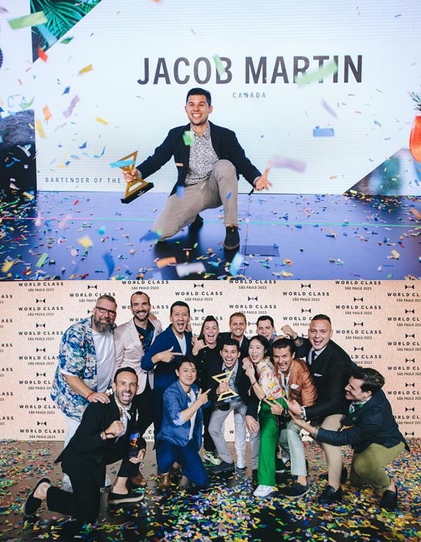 Jacob은 올해 바텐딩 기술의 최고봉 자리에 도전한 1만 명이 넘는 다른 최상급 바텐더들과 겨룬 치열한 경쟁을 이겨내며 올해의 바텐더로 선정되는 영예를 안았다 (사진=디아지오)