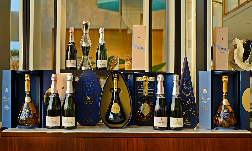 샴페인 드 브노쥬(Champagne de Venoge), Cordon Bleu, Prince, Louis 15 레인지