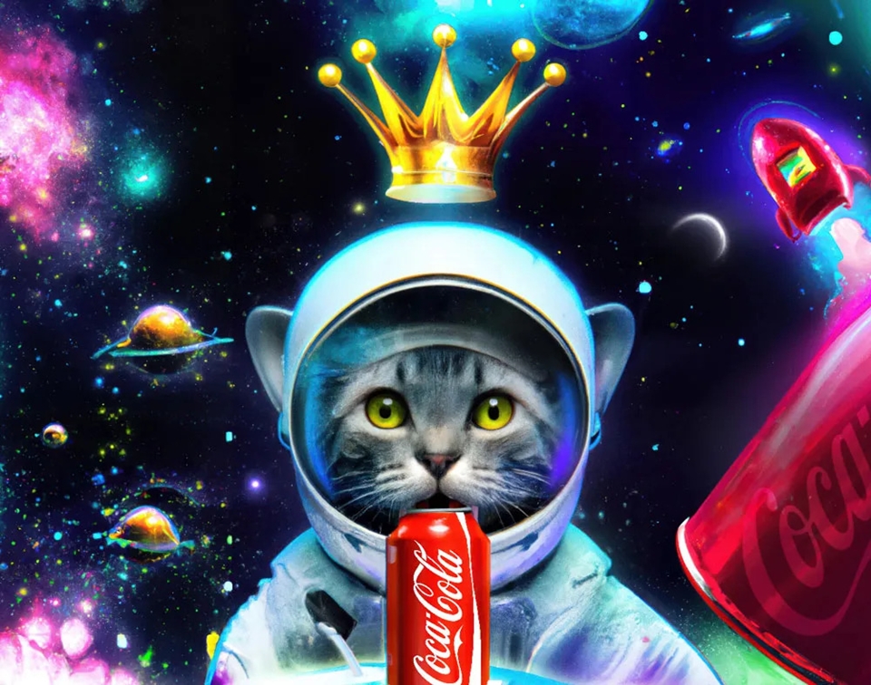 코카콜라의 AI 디지털 캠페인 (사진=Coca-Cola)