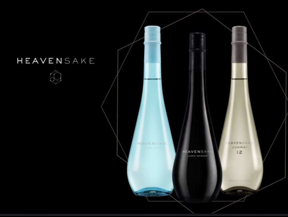 (왼쪽부터) 헤븐 사케(Heaven Sake) 준마이 긴죠, 준마이 다이긴죠 누아, 준마이 12 (사진=타이거인터내셔날)