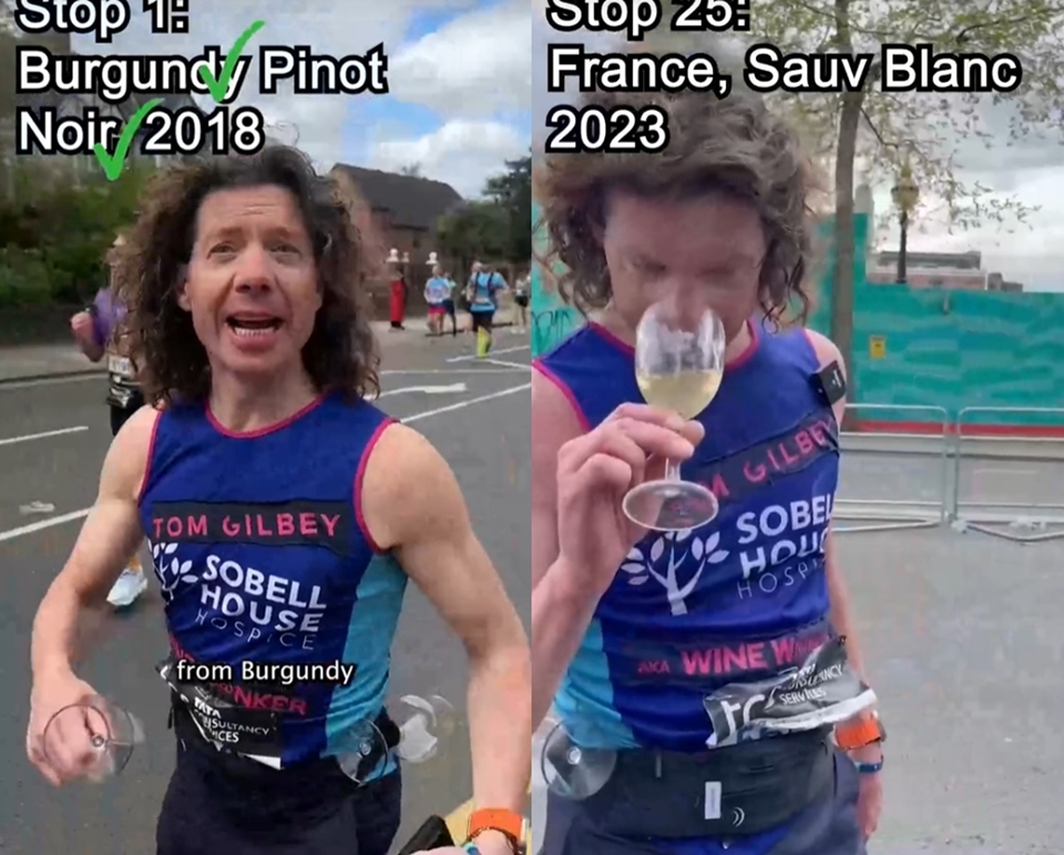 4월 30일 기준으로 현재 450만 회가 넘는 조회수를 기록하고 있는 톰 길베이의 틱톡 영상 (사진=tomgilbeywine)