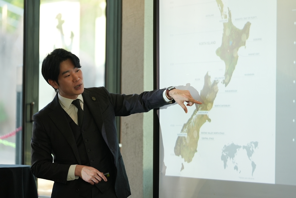 홍광현 소믈리에의 뉴질랜드 와인 미니 세미나 (사진=뉴질랜드무역산업진흥청)