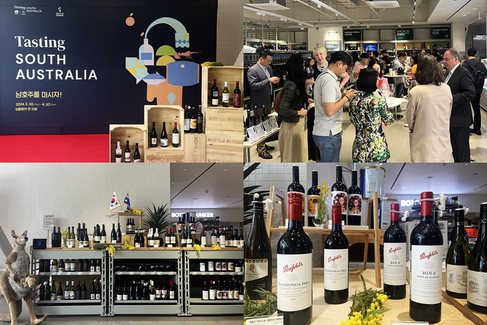 보틀벙커 잠실점 부라타랩에서 열린 오프닝 기념식 현장