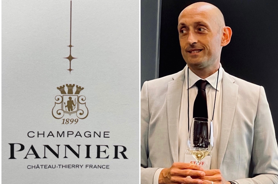 샴페인 파니에 세미나를 맡은 수출담당 줄리앙 졸리(Julien Jolly)