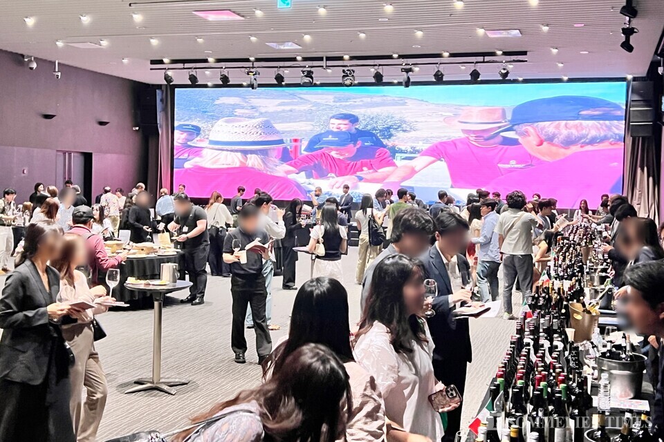 GP그룹 그랜드 테이스팅 'ALL WE NEED IS WINE' 현장