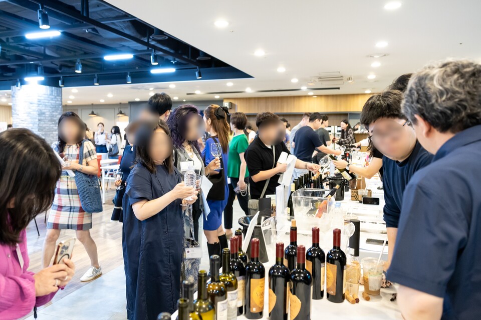조지아 와인 그랜드 테이스팅 현장 (사진=동유럽와인연구원)