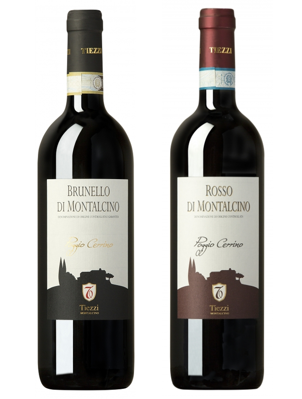탄생 의도대로 밭을 일치시킨 티에찌의 부르넬로와 로쏘 디 몬탈치노. 부르넬로는 한국에 수입되고 있다