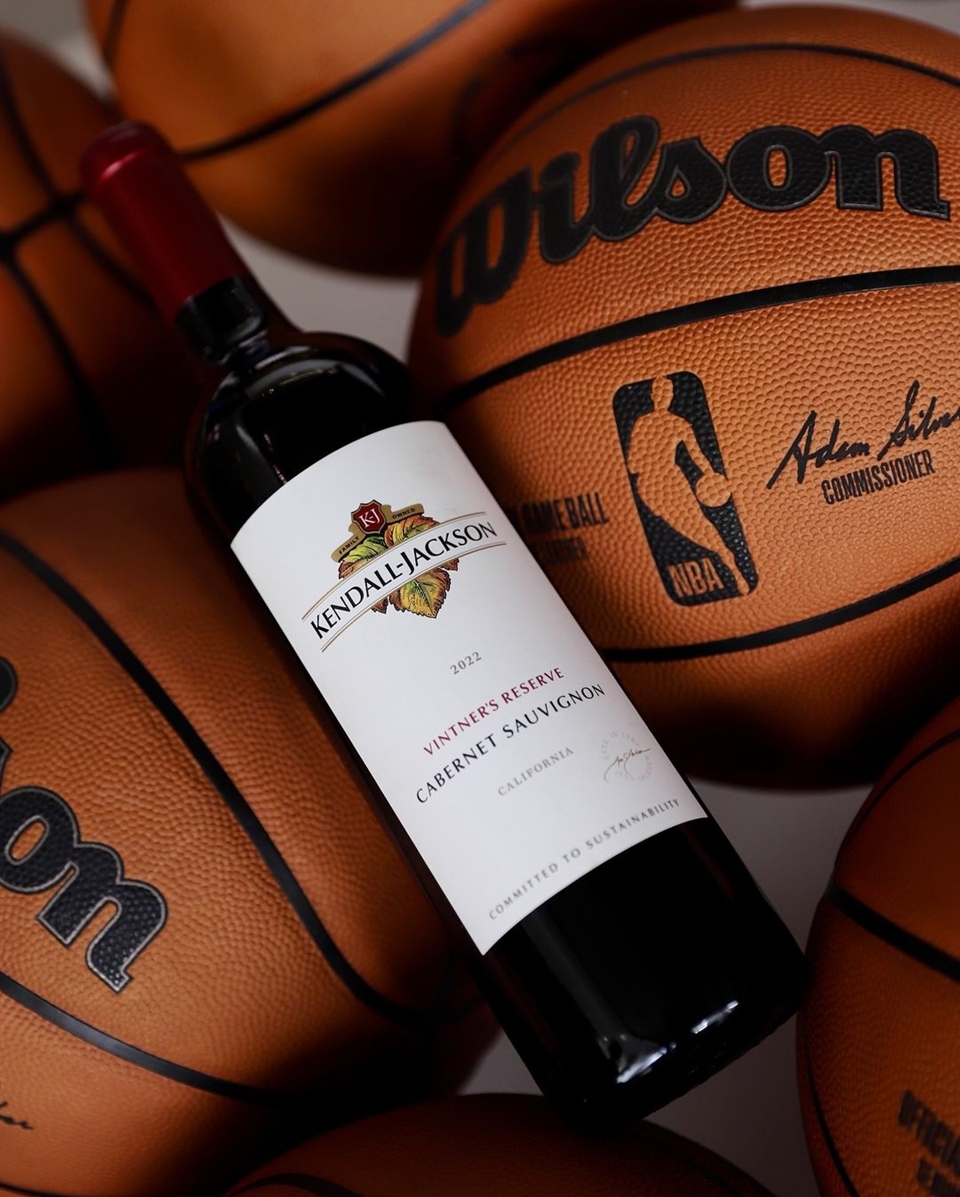 캔달-잭슨(Kendall-Jackson)이 NBA의 첫 공식 와인 파트너가 되었다. (사진=Kendall-Jackson)