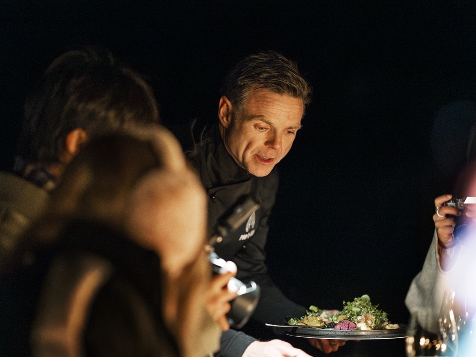 행사를 진행한 벤 베일리 뉴질랜드 쉐프 (사진=Zico ONeill Rutene)