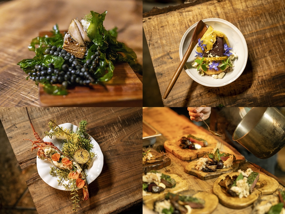 쇼케이스에서 선보인 음식 (사진=Zico ONeill Rutene)