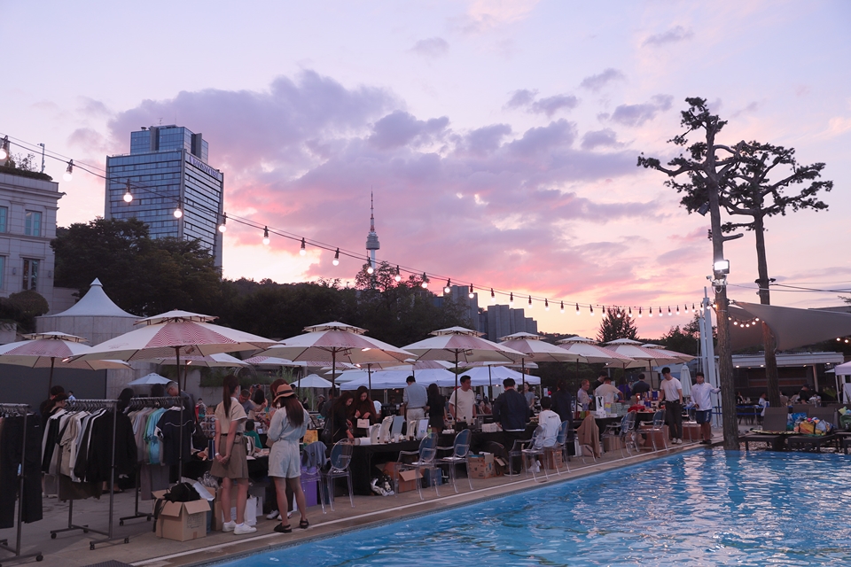 오아시스 선셋 와인 마켓 (사진=반얀트리 클럽 앤 스파 서울)