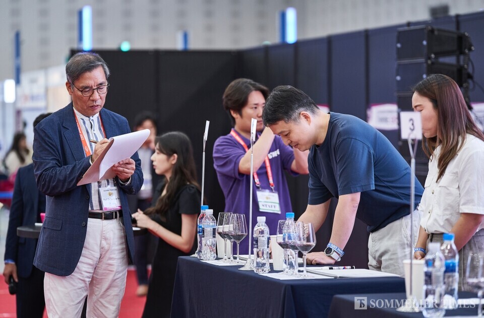 '제3회 대전시민 소믈리에 경기대회' 결선 현장 모습
