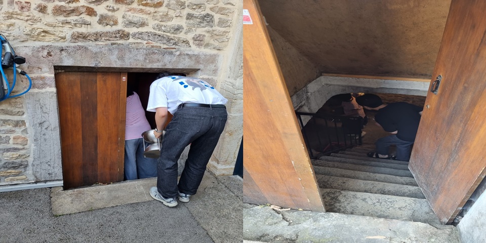 지하 꺄브 계단 (사진=마현수)