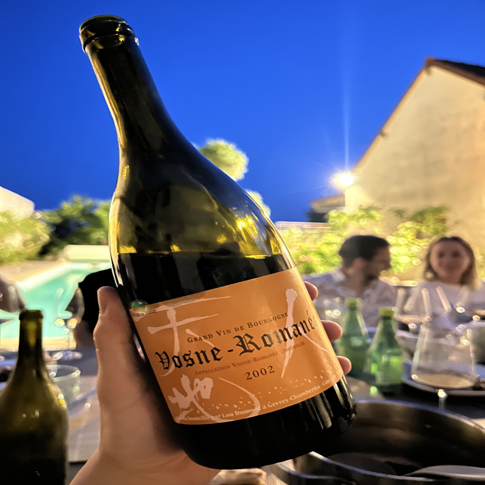 Lou Dumont Vosne-Romanee 2002 (사진=마현수)