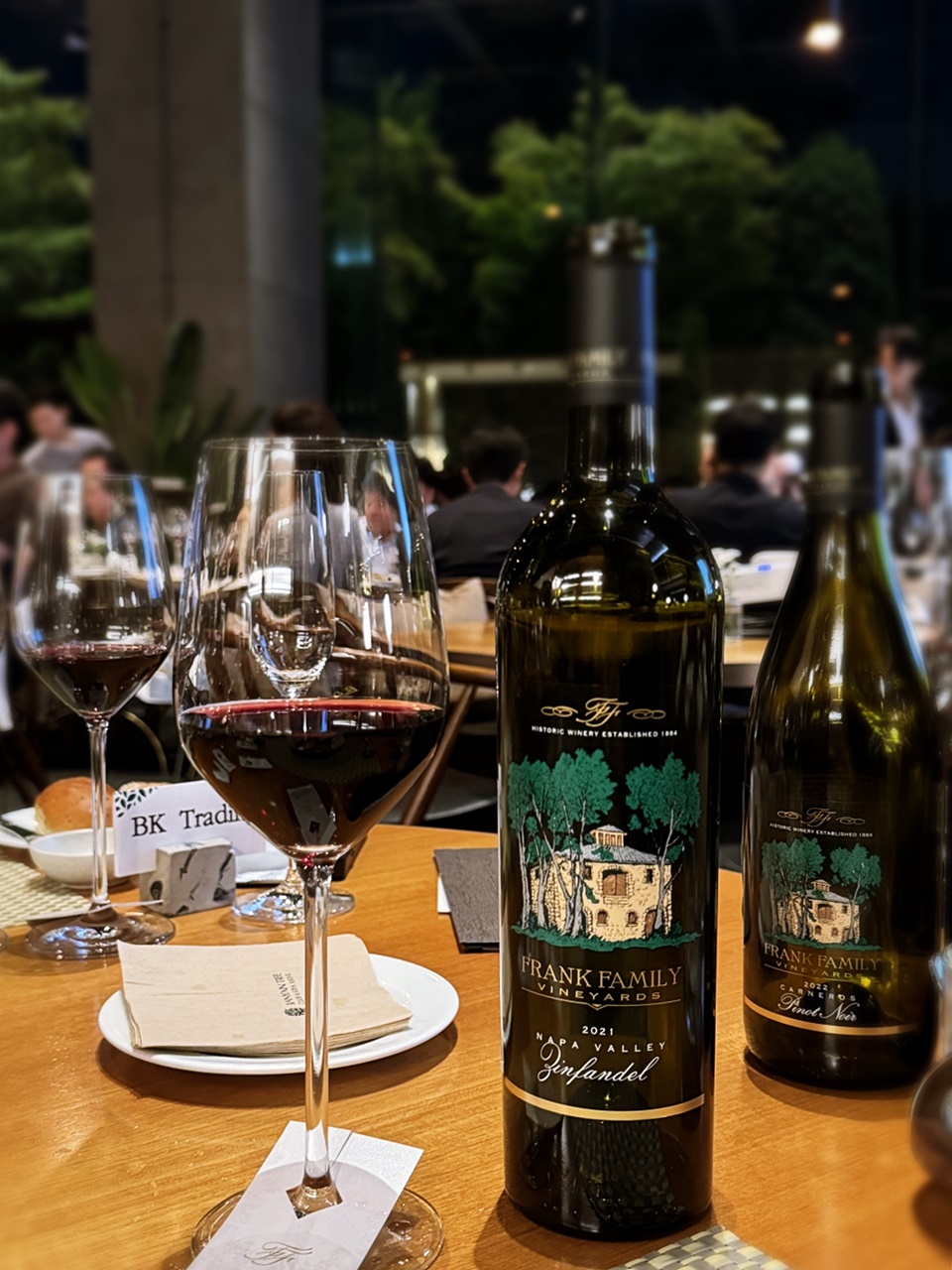 나파밸리 진판델(Frank Family Napa Valley Zinfandel) 2021 (사진 = 도윤 기자)