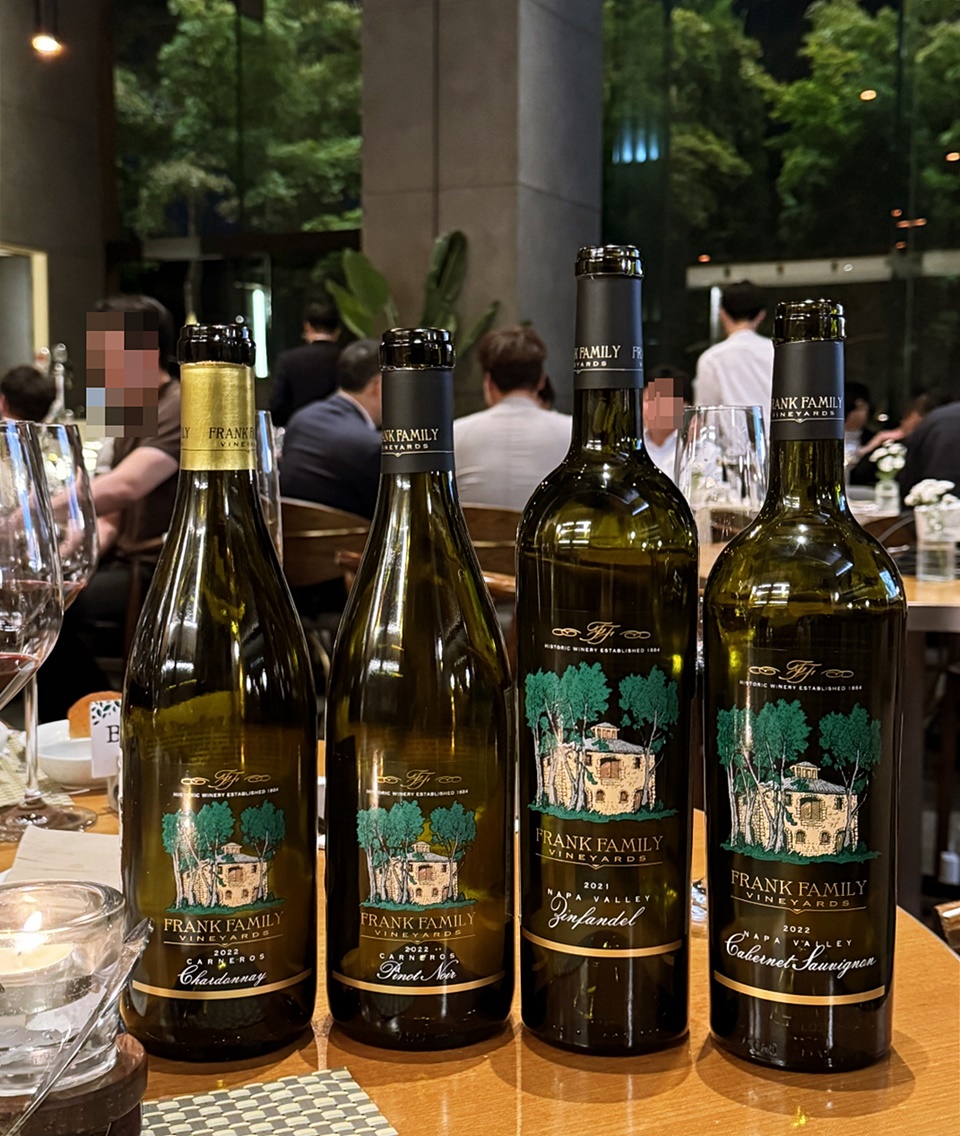 프랑크 패밀리(Frank Family Vinyards) (사진 = 도윤 기자)