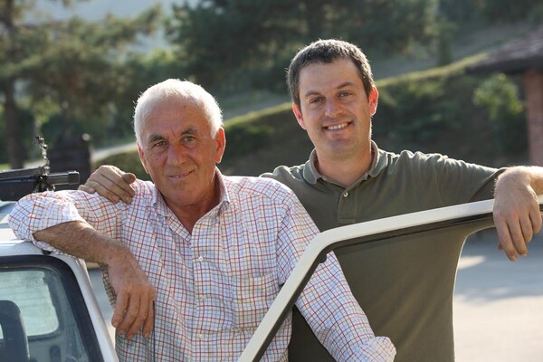 엘리오 그라쏘와 잔루카 부자