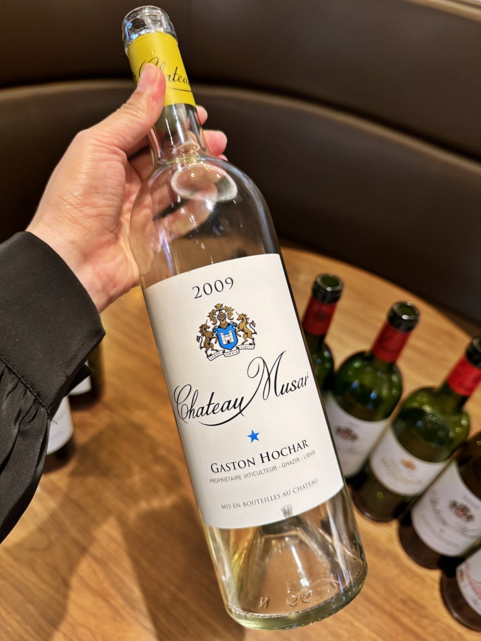 샤또 무사르 화이트(Château Musar White) 2009 (사진 = 도윤 기자)