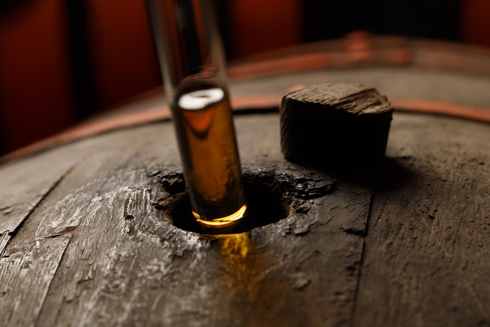 프랑스 북부 노르망디의 전통적인 사과 브랜디 '제안 푸카르 칼바도스'