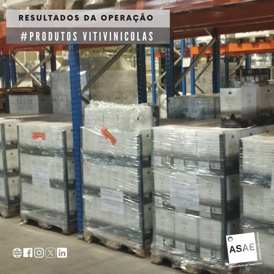 ﻿포르투갈 식품경제안전청이 포르투 고베야 지역에서 7,000리터 이상의 와인을 압수하였다. (사진=﻿ASAE - Autoridade de Segurança Alimentar e Económica)