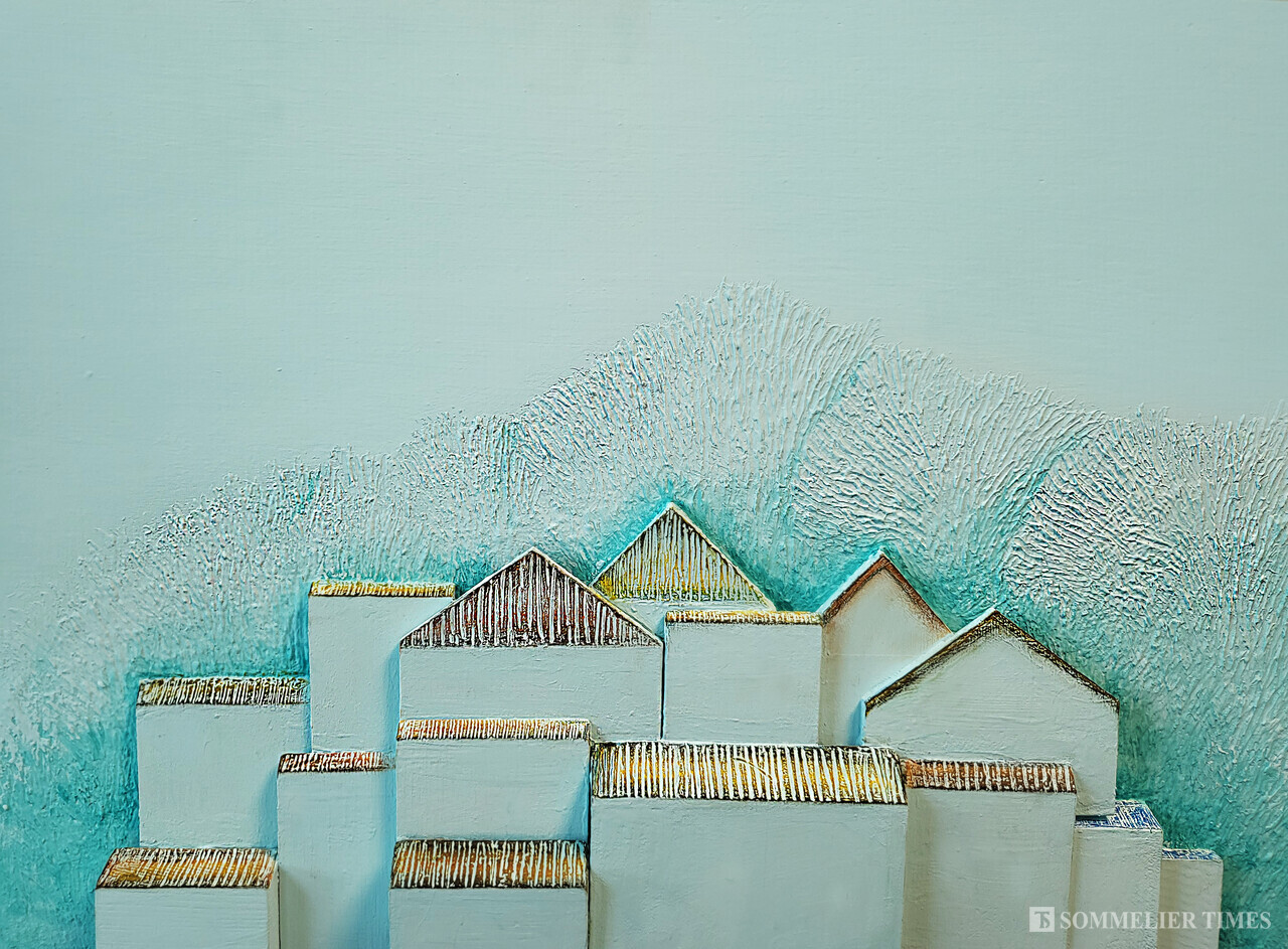 missing, drawing, and Mokpo 그리고 목포, 60x42 혼합재료 (사진=지유라)