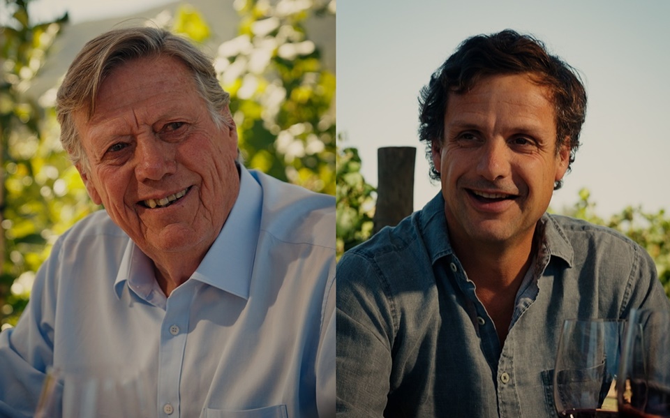 (왼쪽부터) 몬테스의 회장 아우렐리오 몬테스 시니어(Aurelio Montes Sr)와 그의 아들 주니어(Aurelio Montes Jr) @Viña Montes