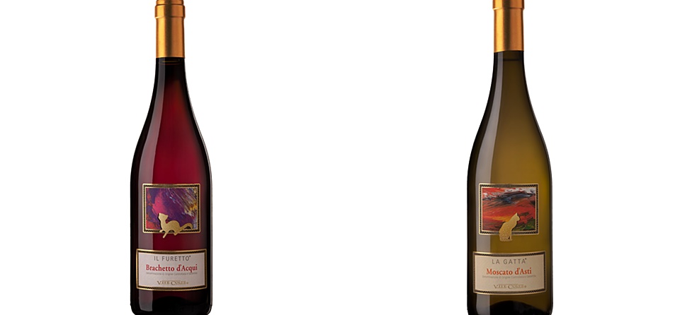 비떼 꼴떼, 일 뿌레또 브라께또 다뀌 & 라 가따 모스카토 다스티(Vite Colte, Il Furetto Brachetto d’Acqui & La Gatta Moscato d’Asti)