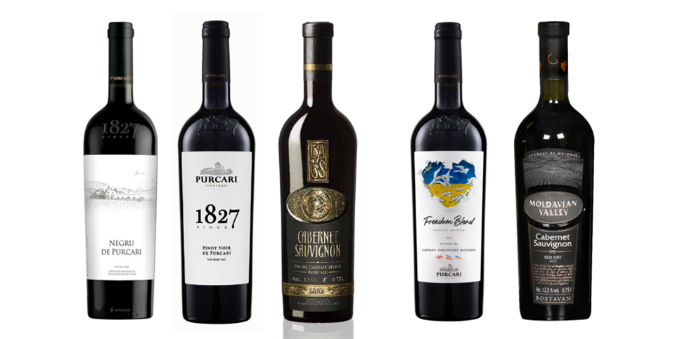 왼쪽 3종의 와인이 현재 가장 많이 판매되는 와인이고, 오른쪽 2종이 이수호 대표가 추가로 추천하는 와인이다.