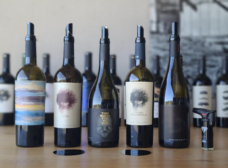 에고 보데가스에서 시음한 와인들.