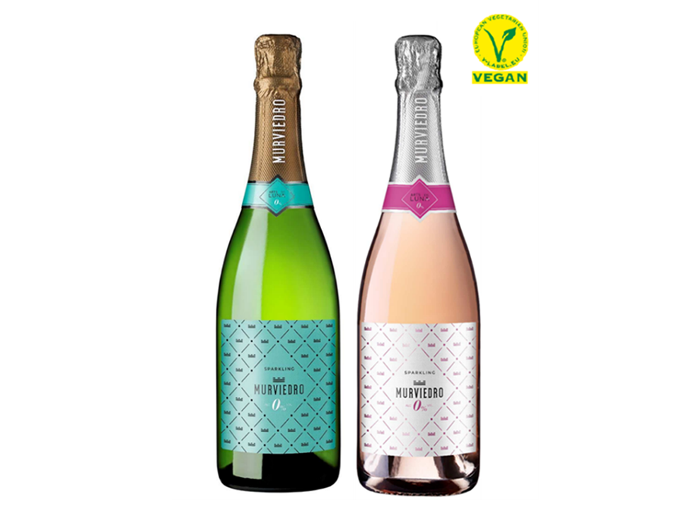 좌측부터: 무르비에드로 0% 스파클링, 무르비에드로 0% 스파클링 로제 / 권장소비자가격 : 29,000원 / 판매처 : 네이버 스마트스토어, 마켓노드, 포켓CU 등]