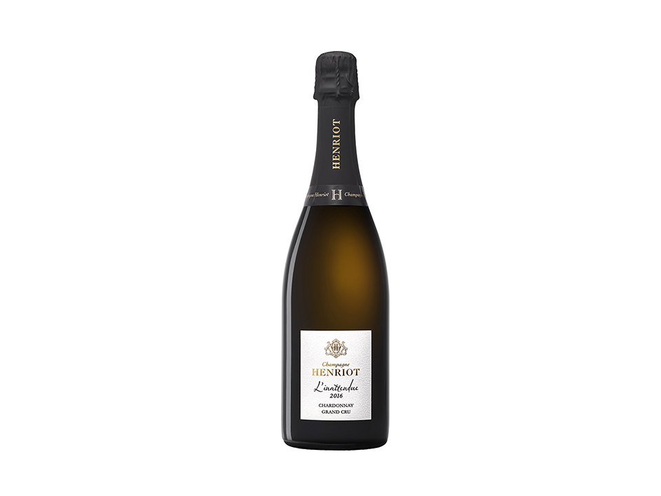 '샴페인 앙리오 리너떵듀(Henriot L’Inattendue Grand Cru) 2016', 권장소비자가격 : 360,000원 / 판매처 : 나라셀라 직영점(나라셀라 리저브, 와인픽스) 및 전국 주요 백화점(현대/신세계/롯데/갤러리아)